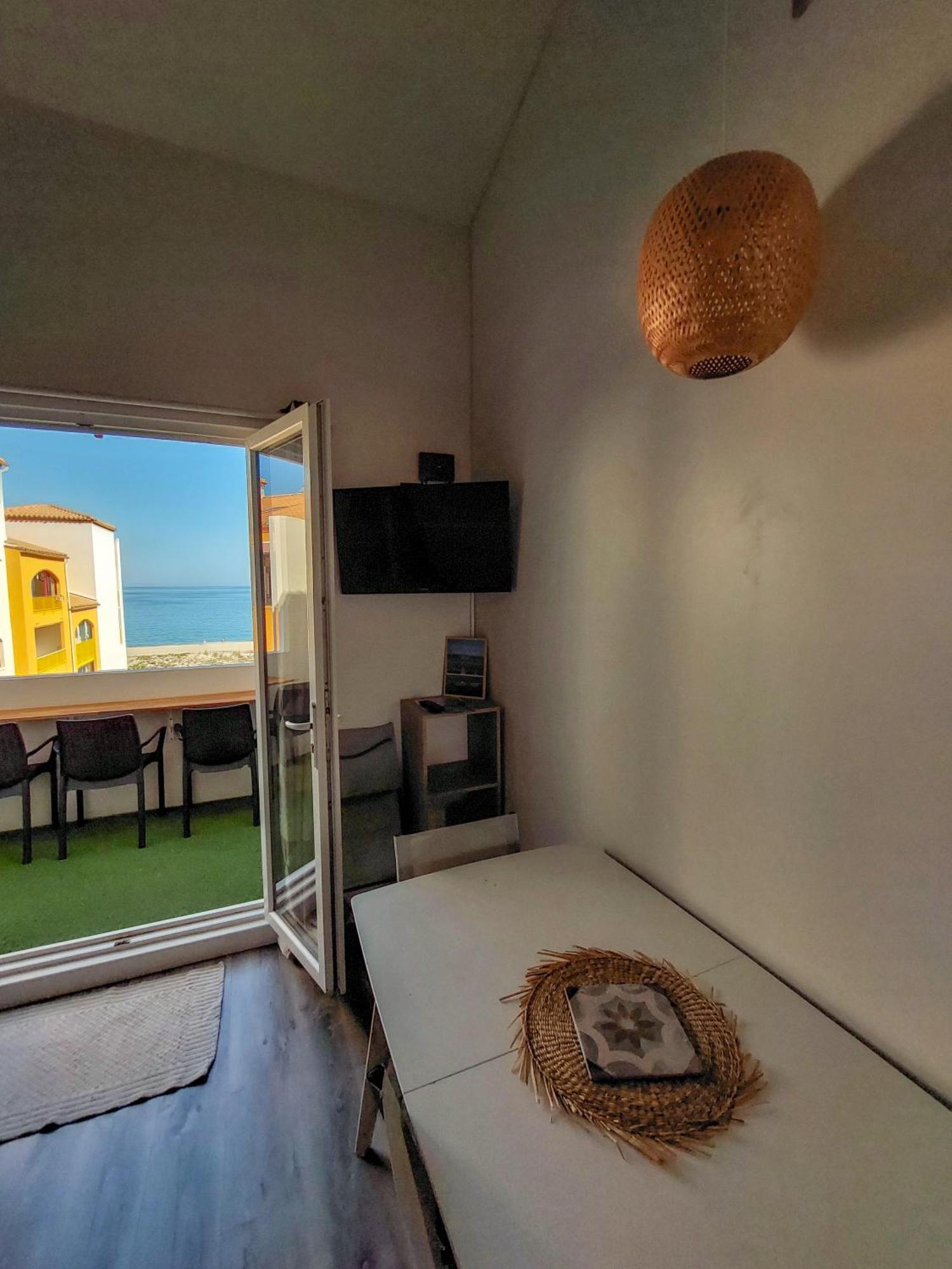 Appart Mezzanine Vue Mer Et Plage, Parking Wifi Tv Le Barcarès المظهر الخارجي الصورة