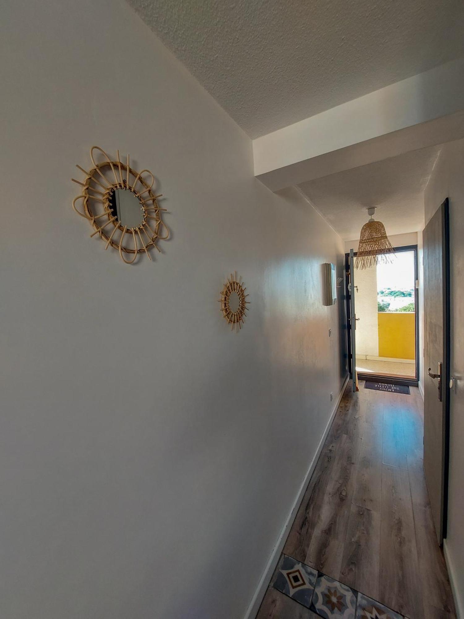 Appart Mezzanine Vue Mer Et Plage, Parking Wifi Tv Le Barcarès المظهر الخارجي الصورة